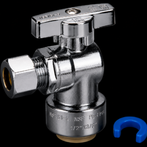 1/2 x 3/8 Compression Angle Stop Valve